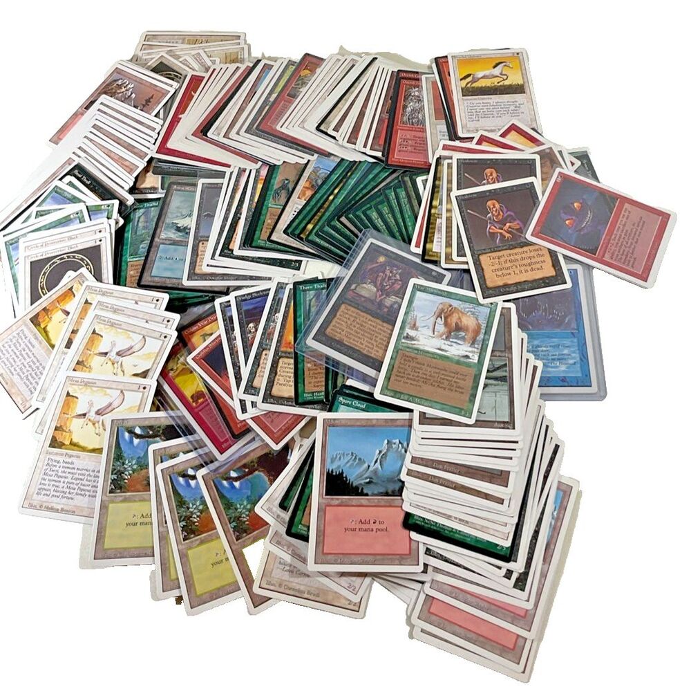 Magic The Gathering Lot of 222 Cards Collection LP NM Some Duplicates Variety